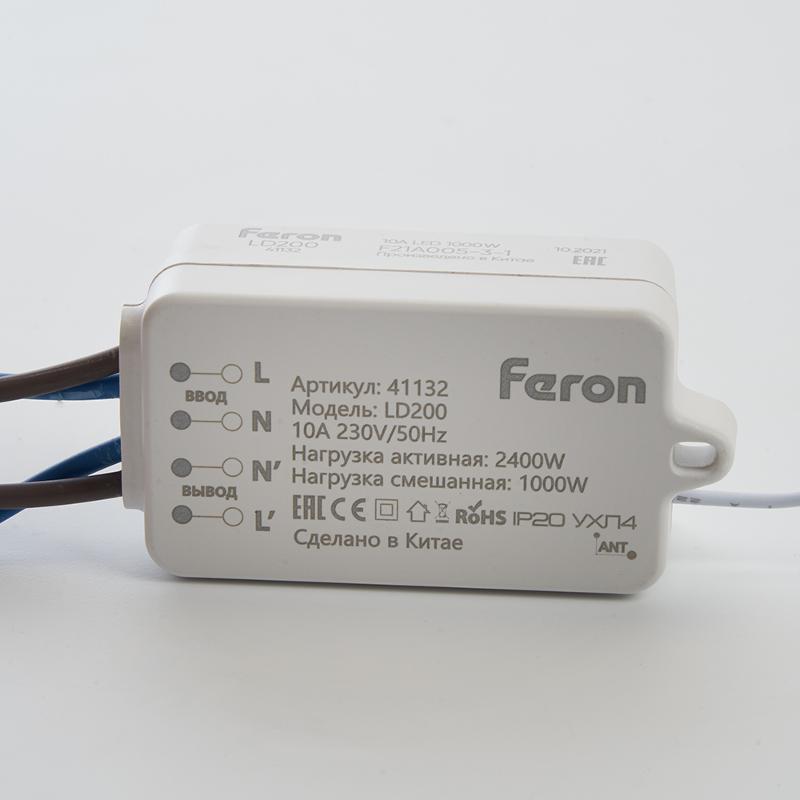 Контроллер для управления осветительным оборудованием AC230V, 50HZ, LD200 | 41132 | FERON — миниатюра 3