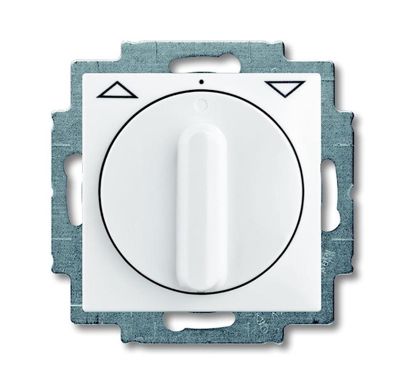 ABB Basic 55 Альп. белый Выключатель жалюзийный поворотный без фиксации | 1101-0-0921  | 2CKA001101A0921 | ABB — ABB