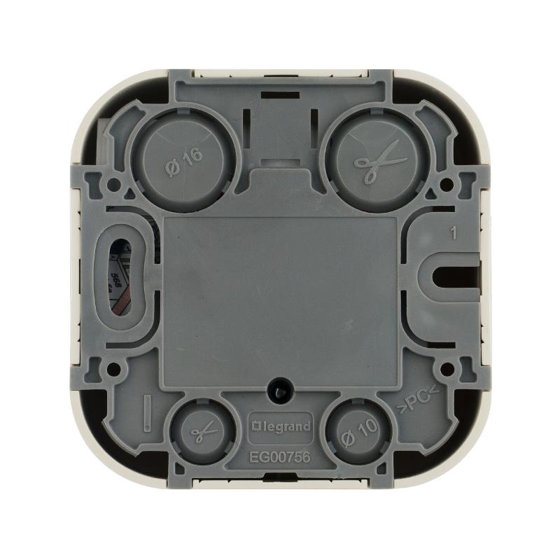 Quteo Слоновая кость Розетка RJ45 кат5е UTP — миниатюра 3