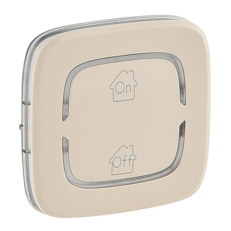 Valena ALLURE Сл.кость MyHome Накладка  для мех. BUS/SCS.С символом "GEN-On-Off".2 модуля | 755368 | Legrand — Legrand