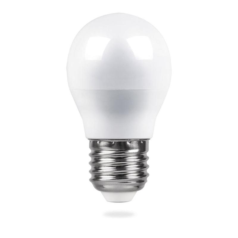 Лампа светодиодная LB-38 (5W) 230V E27 2700K G45 | 25404 | FERON — миниатюра 2
