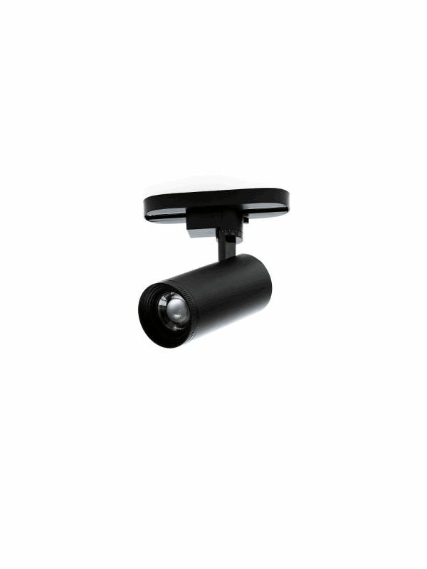 Светильник светодиодный трековый однофазный PTR 0728 ZOOM 28w 4000K 15-60° BL (чёрный) IP40 | .5030534 | Jazzway — миниатюра 2