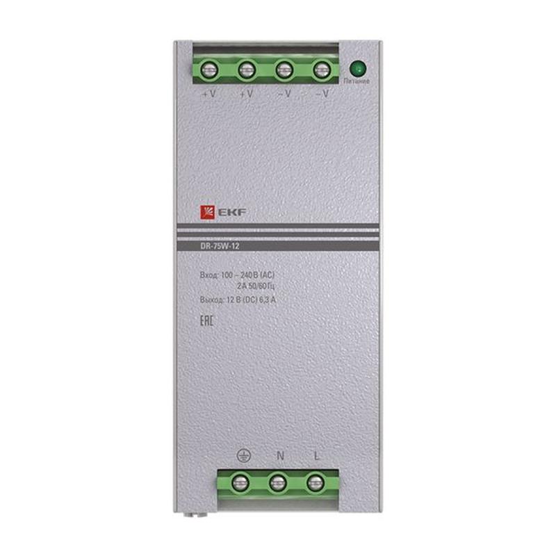 Блок питания 12В DR-75W-12 EKF PROxima |  dr-75w-12 |  EKF — миниатюра 4