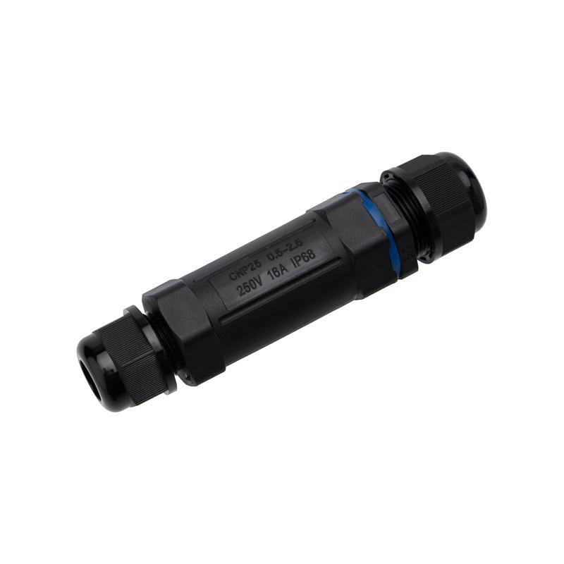 Кабельный коннектор I-образный (3PIN 0,5-2,5мм2) IP68 | 07-5961 | REXANT — REXANT