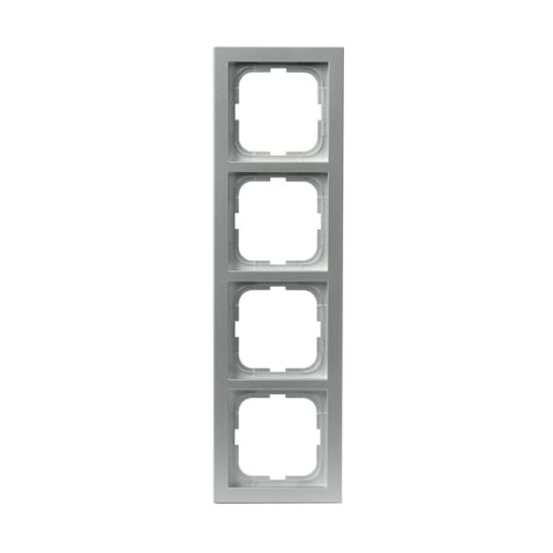 Рамка 4-постовая, серия Impressivo, алюминий | 1724F85-83  | 2TKA000408G1 | ABB — ABB