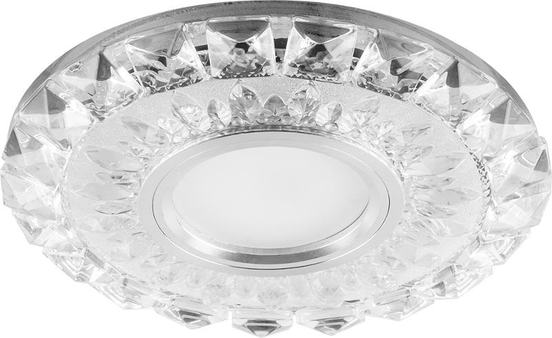 Светильник встраиваемый с белой LED подсветкой CD922 потолочный MR16 G5.3 прозрачный | 28897 | Feron — Feron