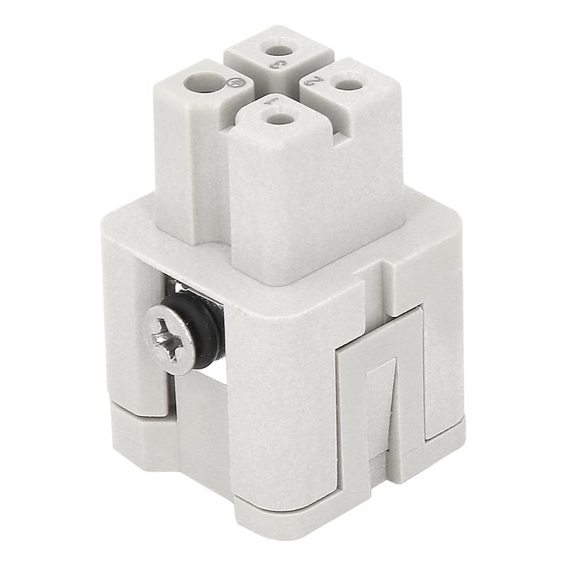 Розетка OptiLink HDC-HA-3-10-FS-(0,14-2,5)-250V | 366467 | КЭАЗ — КЭАЗ (Курский электроаппаратный завод)