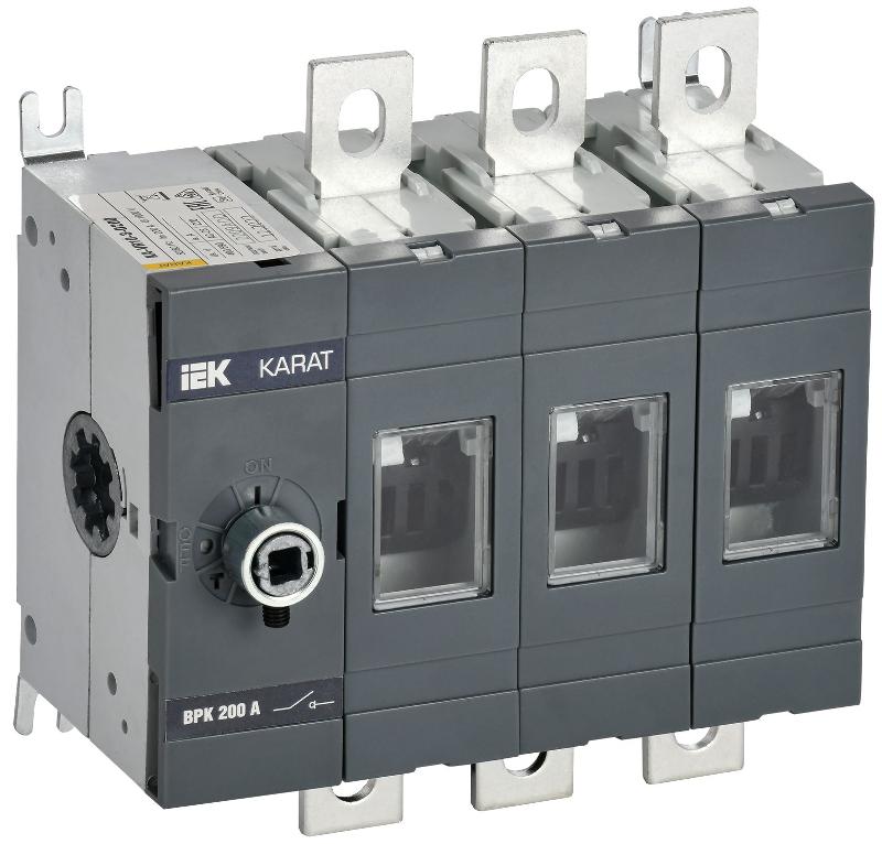 KARAT Выкл-разъед. ВРК без рукоятки 3P 200А  | KA-VR10-3-0200 | IEK — IEK (ИЭК)