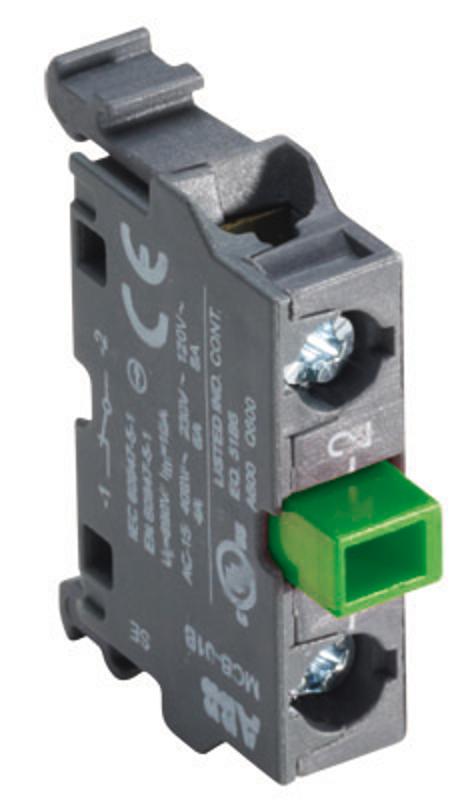 Контактный блок MCB-10B для монтажа в боксы 1НО | 1SFA611610R2001 | ABB — ABB