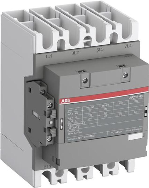 Контактор AF190-40-00-11, катушка 24-60В AC/DC|1SFL487102R1100| ABB — ABB