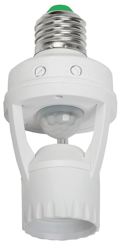 Датчик движения ДД 045 белый E27 60Вт 360гр 6м IP20 | LDD10-045-60-001 | IEK — IEK (ИЭК)