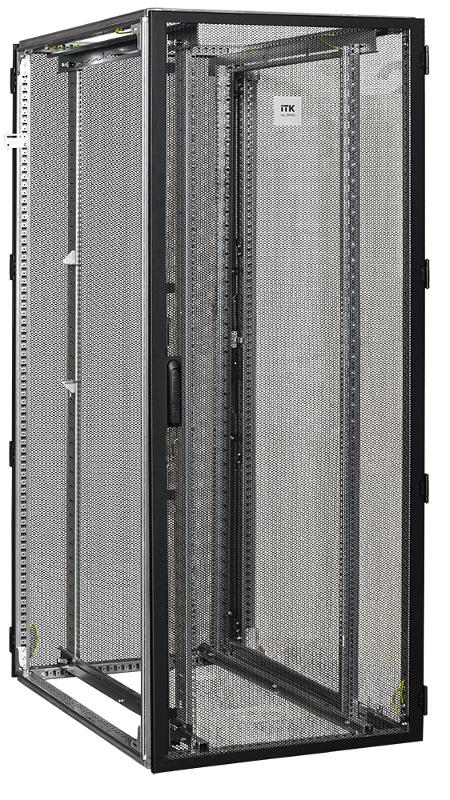 ITK by ZPAS Шкаф серв. 19" 42U 800х1000мм однодверный черный | ZP05-42U-0810-PP | ITK — ITK