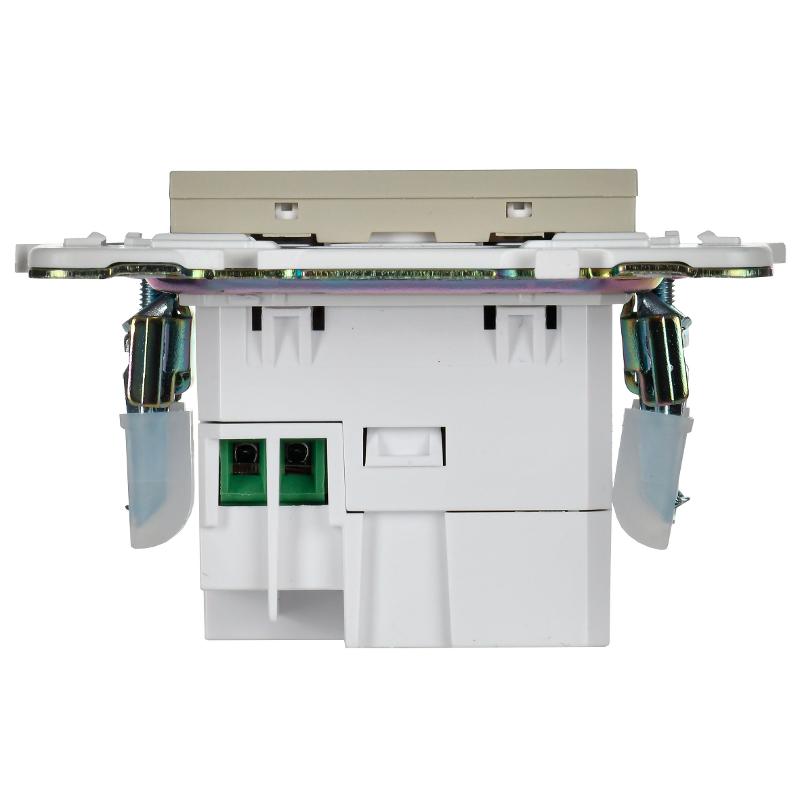 SKANDY Розетка USB A+C 18Вт SK-R13B бежевый  | SK-U22-018-K10 | IEK — миниатюра 3