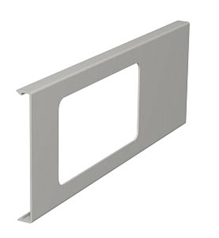 Крышка для установки монтажной коробки в кабельном канале WDK 110x300 мм (ПВХ,серый) (D2-2 110GR) | 6159370 | OBO Bettermann — миниатюра 2