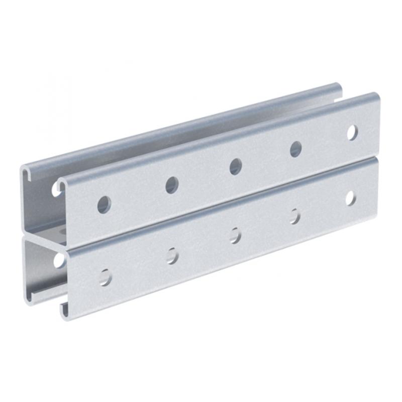STRUT-профиль двойной 41х41х2,5х6000 HDZ | stpd41416x2,5-HDZ | EKF — EKF