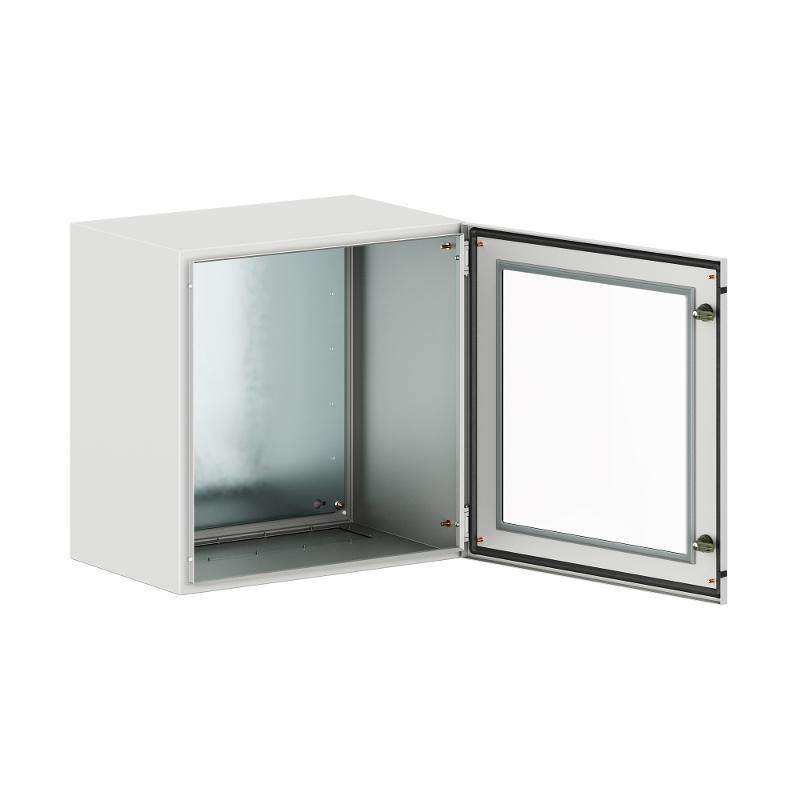 Корпус навесной уличный ST Outdoor с М/П с прозрачной дверью ВxШxГ 600x600x400 мм, IP66 | R5STX0664-OUTDOOR | DKC — миниатюра 2