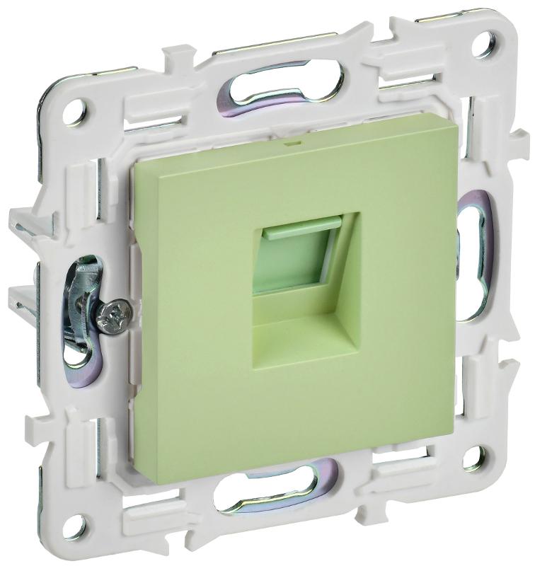SKANDY Розетка компьютерная RJ45 кат.5E SK-K01M мятный | SK-K10-1-K06 | IEK — IEK (ИЭК)