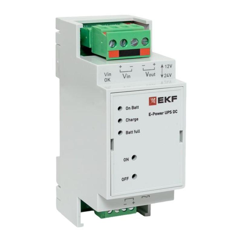 Источник Бесперебойного Питания постоянного тока E-Power UPS DC -15W 12/24V 3600 мАч | UDRLi-DC15W | EKF — EKF