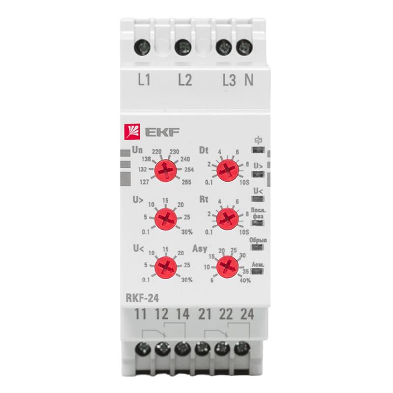 Реле контроля фаз RKF-24 EKF | rkf-24 | EKF — миниатюра 5