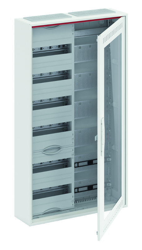 Шкаф 72М навес медиа IP30, 950x550x160 DIN-125 мм N/PE и Wi-Fi дверью с вент. отв. CA26VMW | AT62MMW | 2CPX052222R9999 | ABB — ABB
