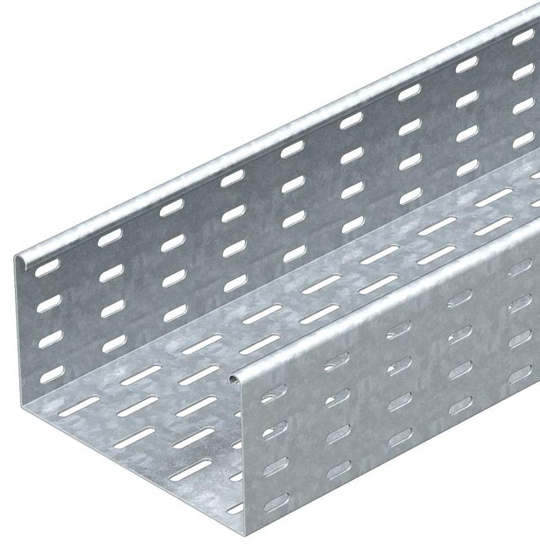 Кабельный листовой лоток перфорированный 110x200x3000 (SKS 120 FS) | 6061206 | OBO Bettermann — миниатюра 1