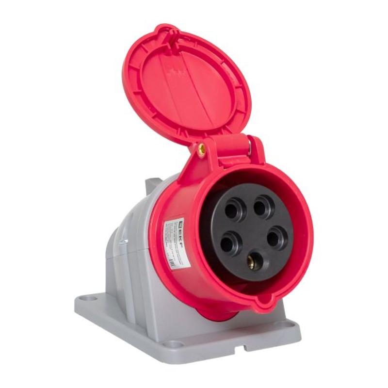 Розетка стационарная наружная 115 3Р+РЕ+N 16А 380В IP44 EKF PROXIMA | ps-115-16-380-PRO | EKF — миниатюра 18