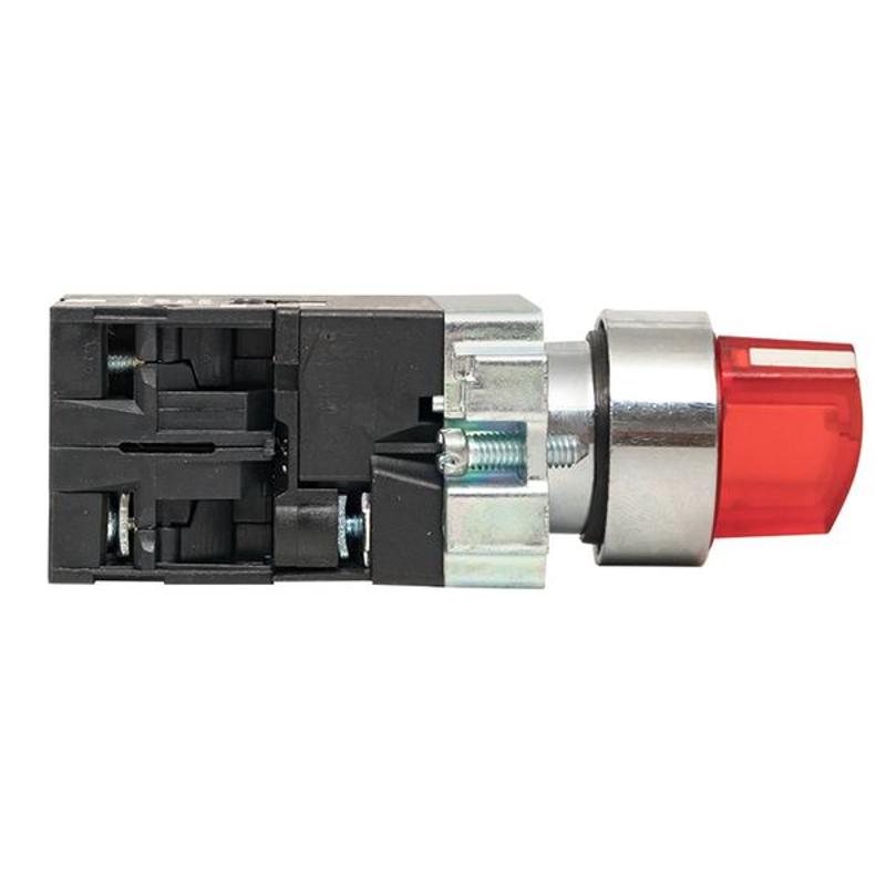 Переключатель BD33 3P c красной подстветкой 230В NO PROxima | xb2-bk33-r-230 | EKF — миниатюра 7