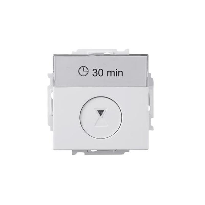 Выключатель с таймером 16А 230В, Impressivo, белый | T210-84  | 2TKA00000875 | ABB — ABB