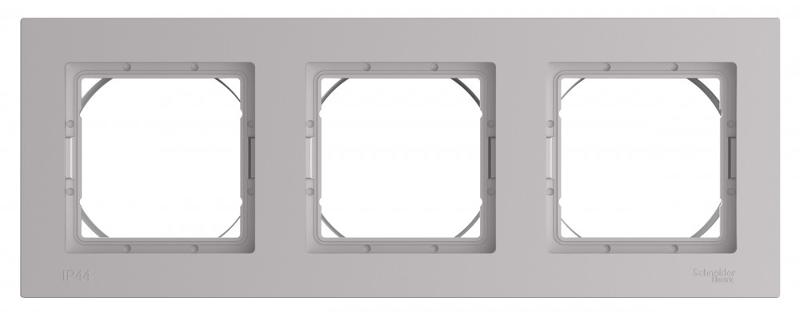 AtlasDesign Aqua Рамка 3-ая, IP44, Алюминий | ATN440303 | SE — миниатюра 2