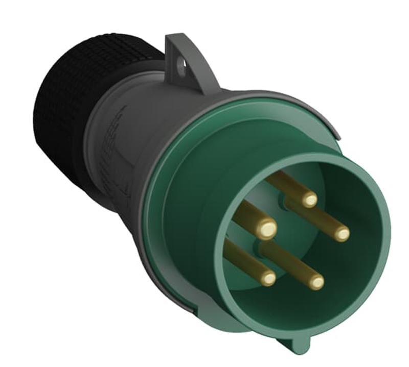 Вилка кабельная Easy&Safe 416EP2,16А,3P+N+E,IP44,2ч|2CMA101963R1000| ABB — ABB