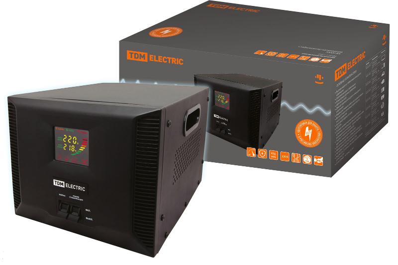 Стабилизатор напряжения СНР1-1-10 кВА электронный переносной  | SQ1201-0008 | TDM — TDM ELECTRIC