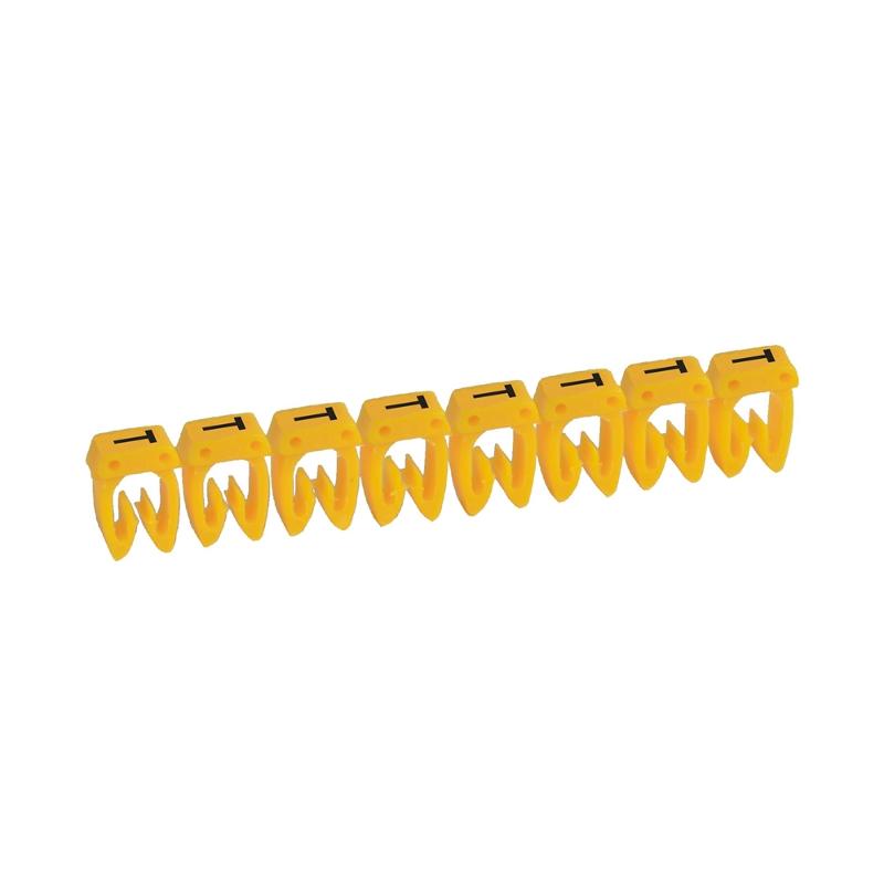 Маркер CAB 3 - для кабеля 4-6 мм² - заглавная буква T | 038379 | Legrand — Legrand