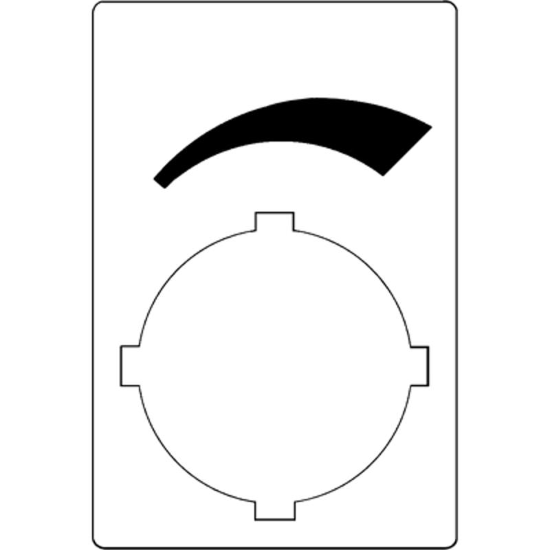 Шильдик для потенциометра | SK615562-87 | ABB — ABB