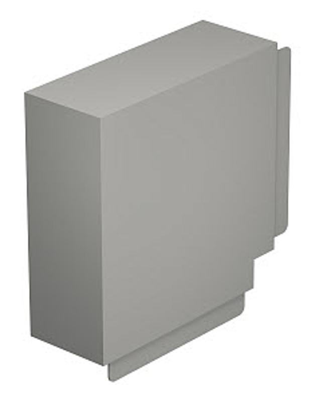 Крышка плоского угла кабельного канала WDK 100x230 мм (ПВХ,серый) (WDK HF100230GR) | 6024653 | OBO Bettermann — миниатюра 2