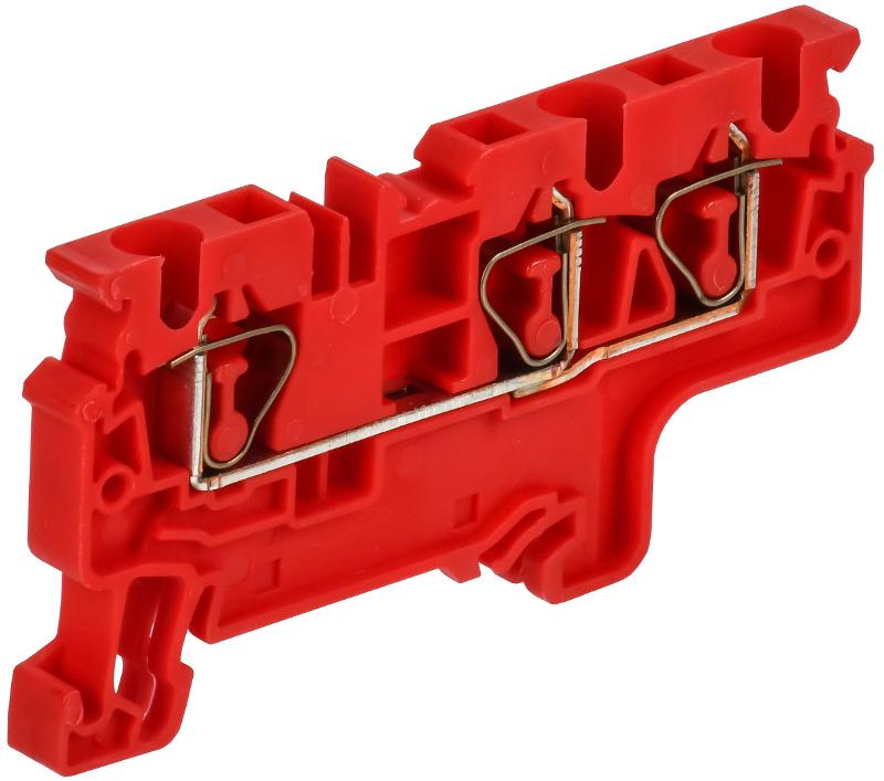 ARMAFIX Клемма пруж. CX4-3 3-конт. красная | AF-CT42-00-3-K04-004 | IEK — IEK (ИЭК)