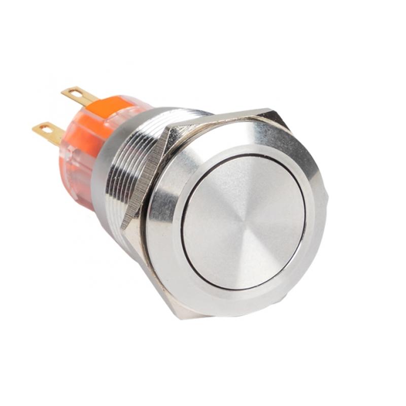 Кнопка S-Pro67 19 мм без фикс. без подсв. PROxima | s-pro67-100 | EKF — миниатюра 1