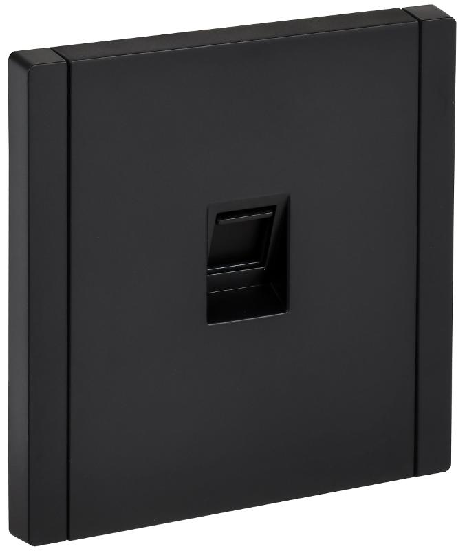 FORTE&PIANO Розетка комп. RJ45 кат.6 FP131 черный | FP-K10-2-K02 | IEK — IEK (ИЭК)