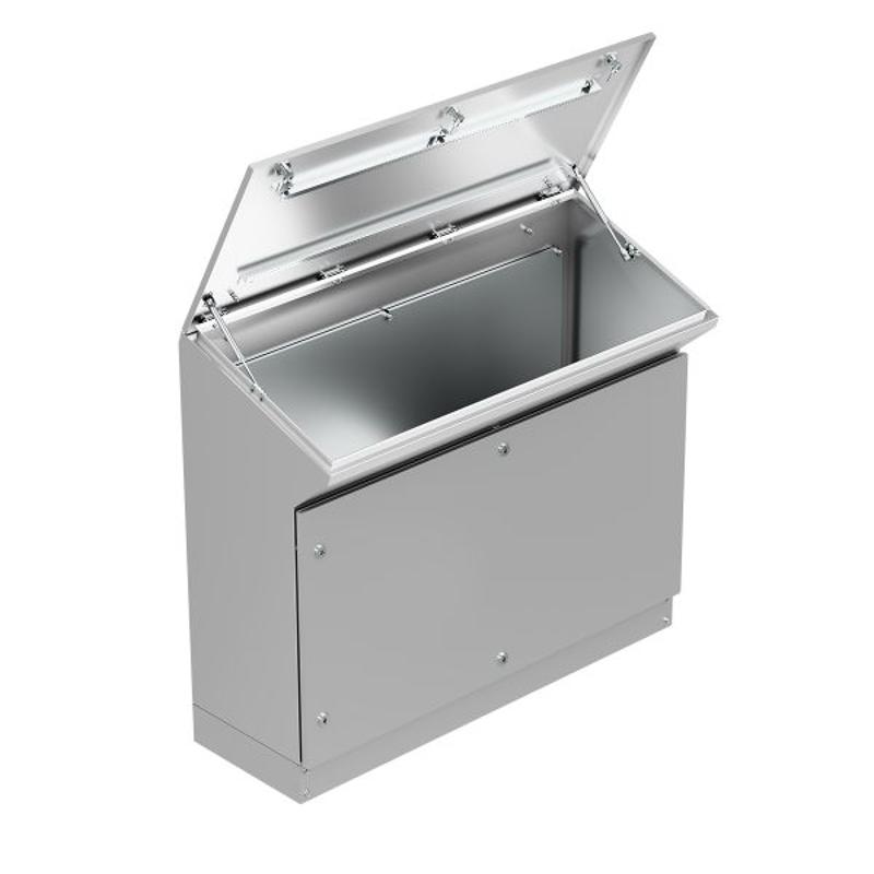 Пульт управления напольный "Inox" AISI304 TP12 IP55 (960х1200х400)|mb-inox-96-120-40|EKF — миниатюра 6