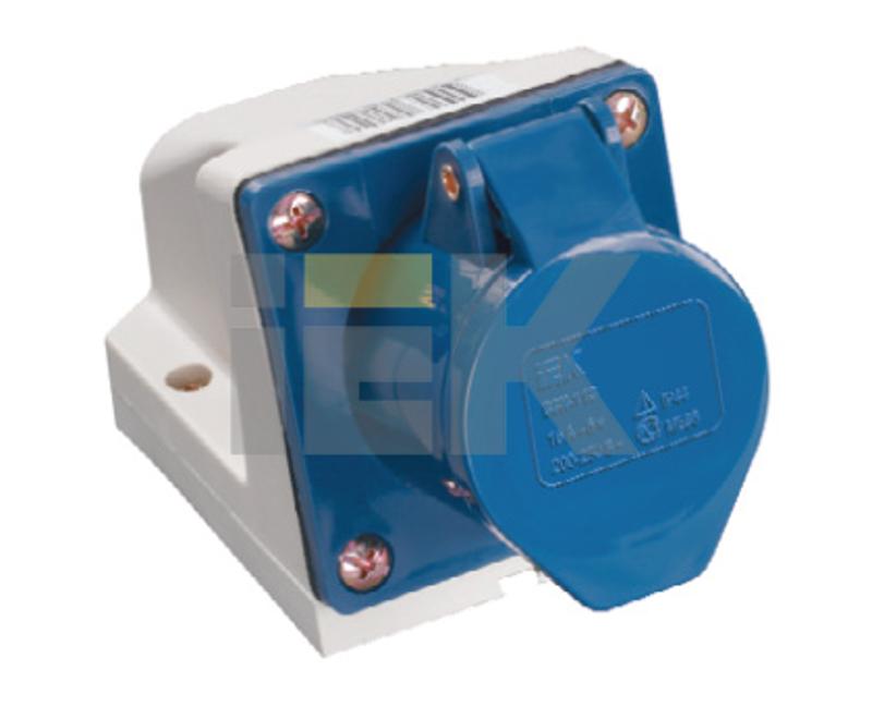 Розетка 123 стационарная 2Р+РЕ 32А 220В IP44 | PSR11-032-3 | IEK — миниатюра 2