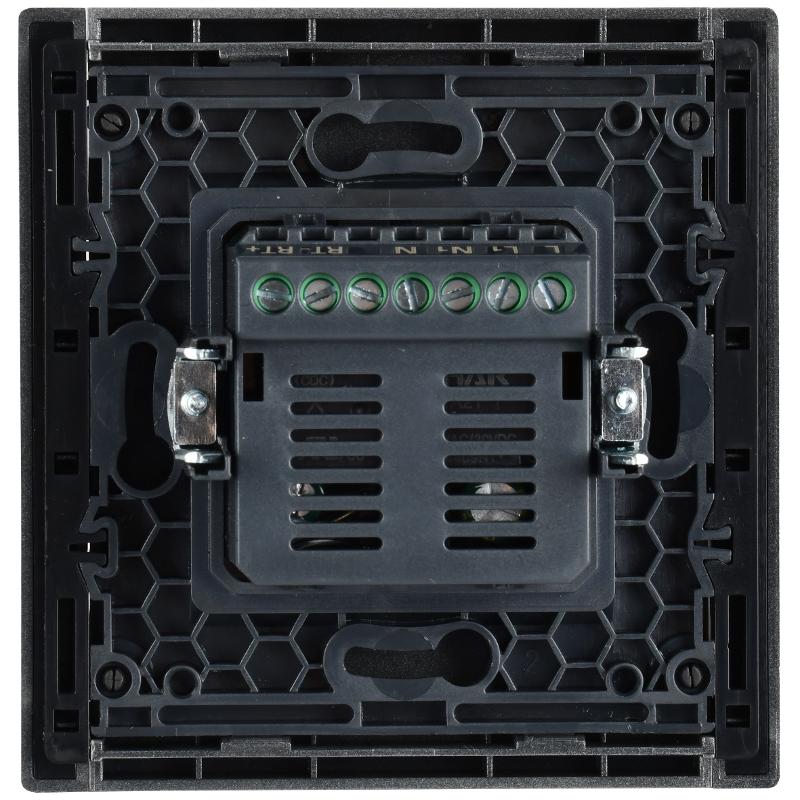 FORTE&PIANO Термостат электронный с индикацией FP552 сталь | FP-RT11-K46 | IEK — миниатюра 9