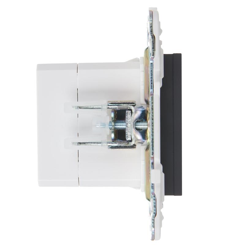 SKANDY Розетка USB A+C 3,1А SK-R14G графит | SK-U22-D31-K53 | IEK — миниатюра 4