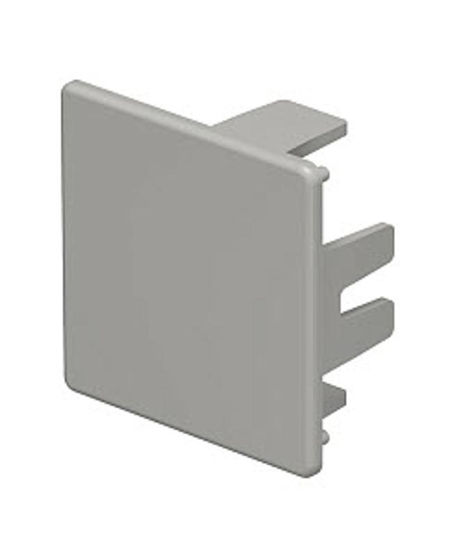 Торцевая заглушка кабельного канала WDK 40x40 мм (ПВХ,серый) (WDK HE40040GR) | 6158773 | OBO Bettermann — миниатюра 2