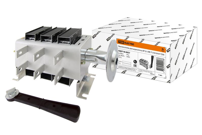 Выключатель - разъединитель ВР32-39В 71250 630А  | SQ0718-0057 | TDM — TDM ELECTRIC