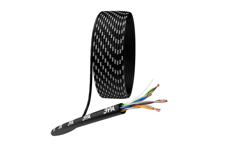 ЭРА Кабель витая пара U/UTP 4x2x24 AWG Cat5e CU PE OUTDOOR 305м | Б0044431 | ЭРА — ЭРА (Энергия света)