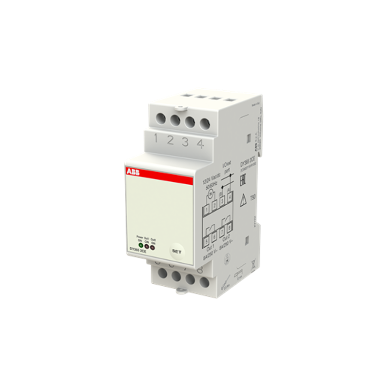 Доп. модуль на 2 канала для год. реле времени DY3652CE | 2CSM221191R1000 | ABB — ABB