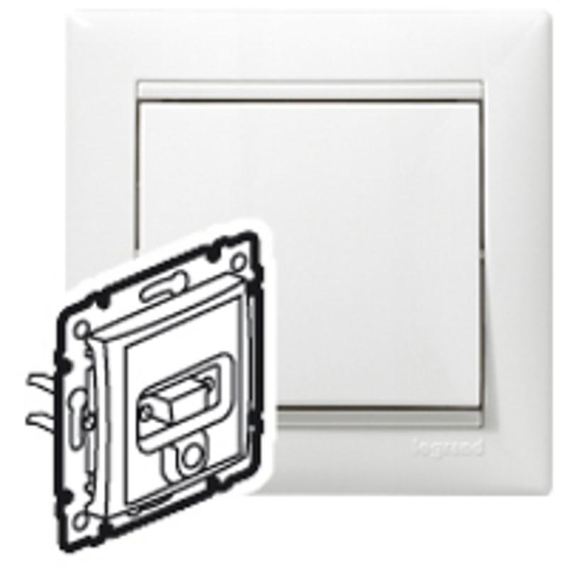 Valena Белый Розетка HD15+Jack 3,5 | 770082 | Legrand — Legrand