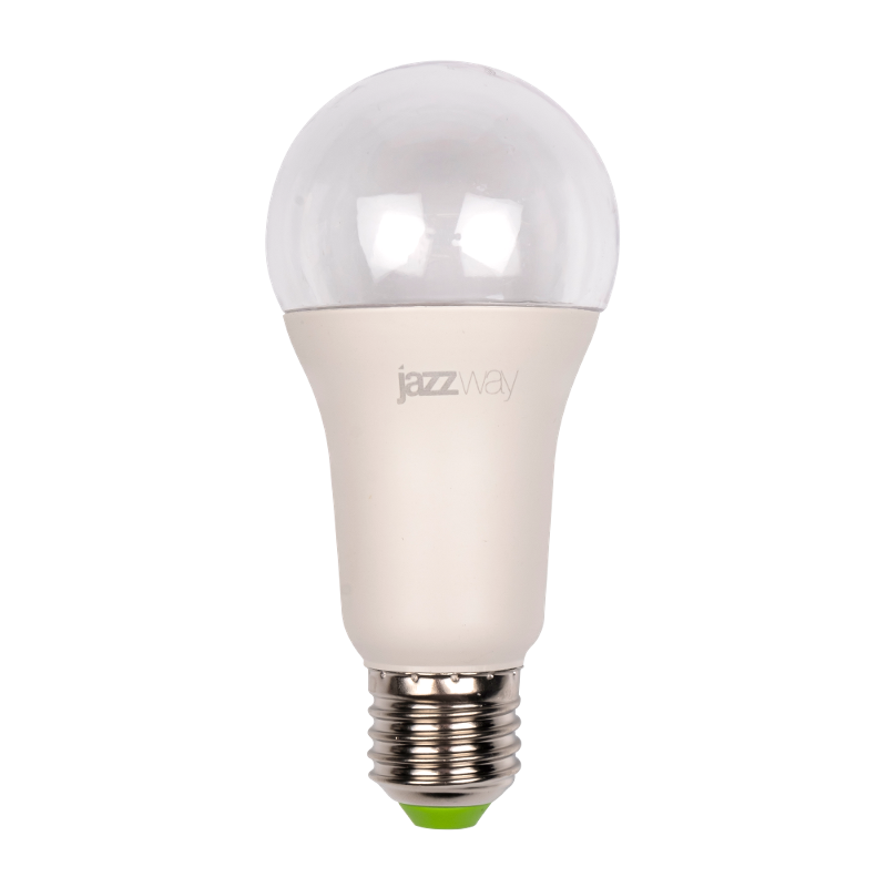 Лампа светодиодная PPG A60 Agro 15w CLEAR E27 IP20  (для растений) | .5049444 | Jazzway — Jazzway