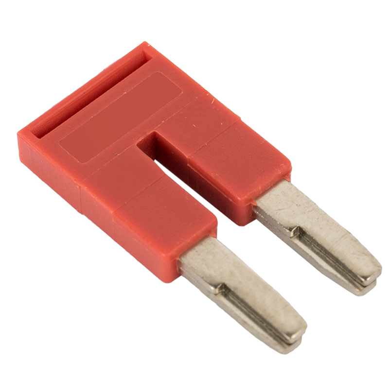 Перемычка втычная для JXB-ST-push-in 6 2PIN (100 шт.)  PROxima| plc-per-st-2PIN-6 | EKF — EKF