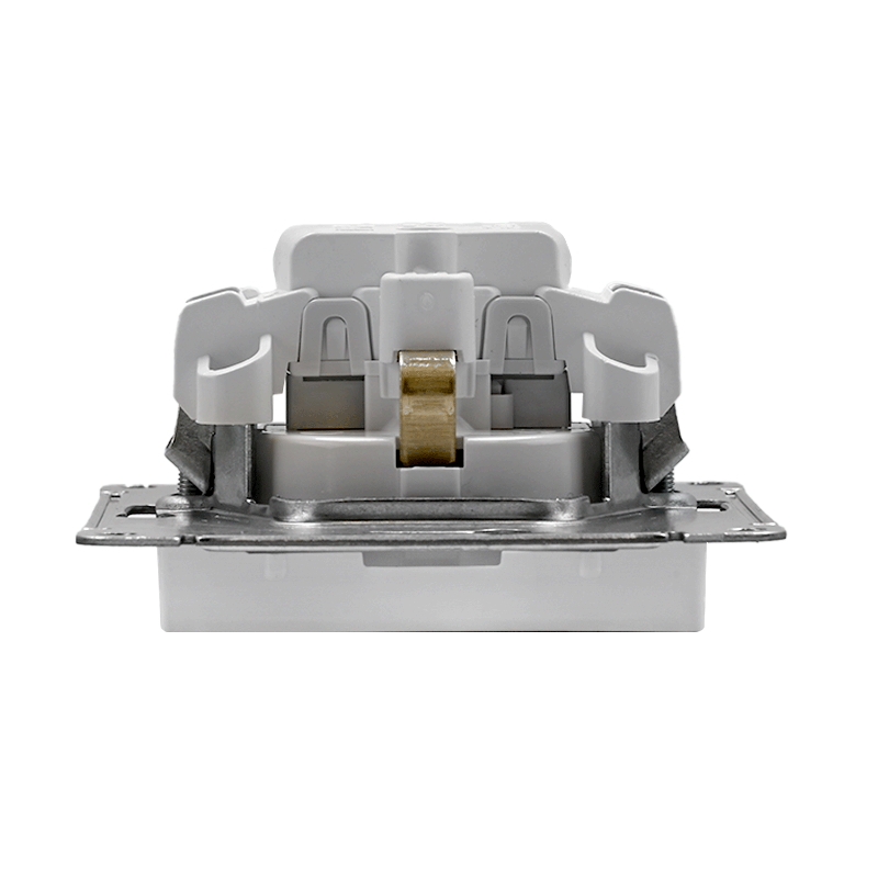 AtlasDesign Белый Розетка с заземлением со шторками, 16А, механизм | ATN000145 | SE — миниатюра 7