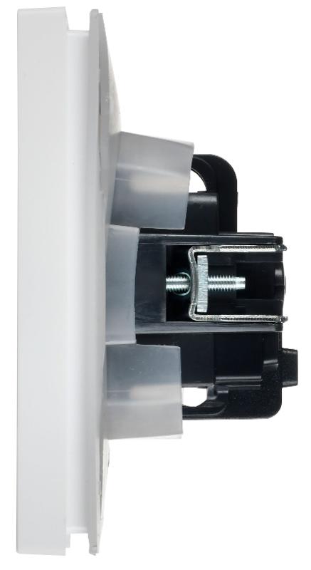 FORTE&PIANO Розетка с заземлением, со шторками, с крышкой в/к 16А IP44 FP221 белый | FP-R16-16-44-K01 | IEK — миниатюра 5